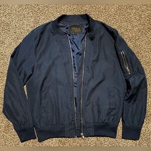 Women's Navy Bomber Jacket